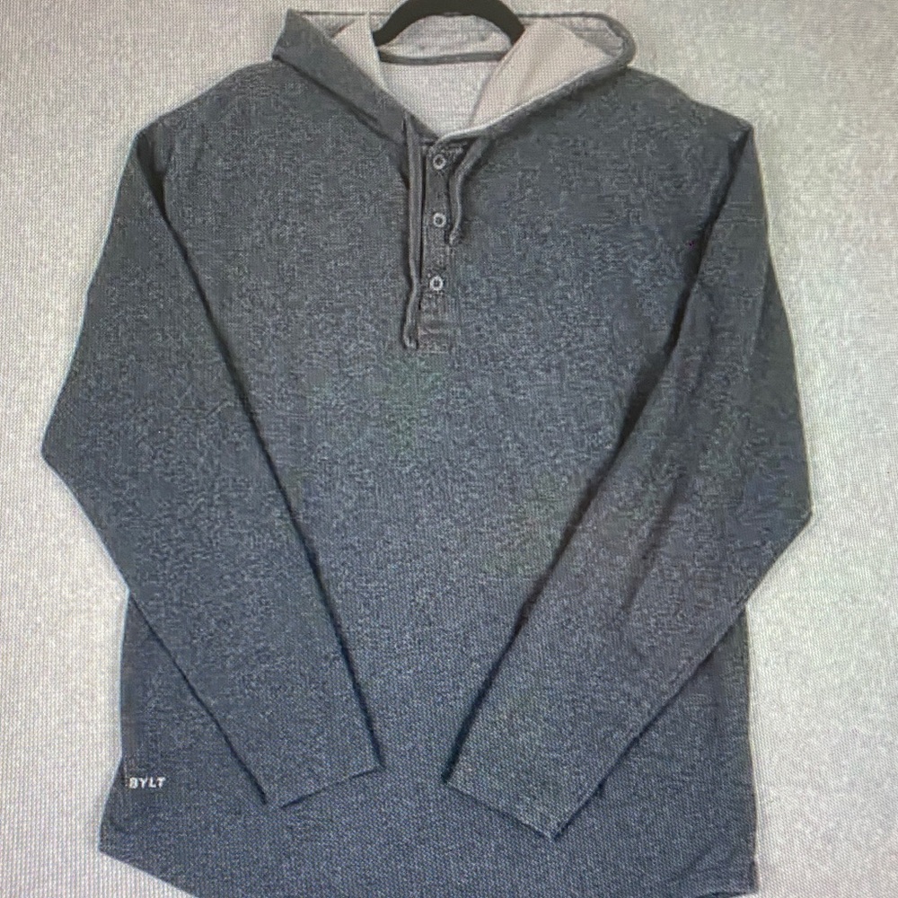 BYLT Basics Dark Gray Hoodie Shirt